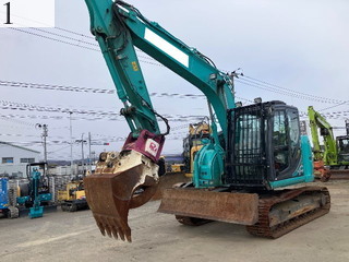 Used Construction Machine Used KOBELCO KOBELCO Forestry excavators Feller Buncher Zaurus Robo SK135SR-5F