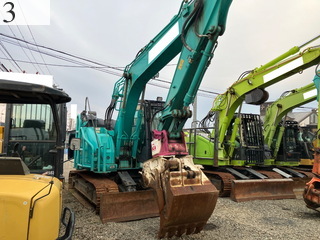 Used Construction Machine Used KOBELCO KOBELCO Forestry excavators Feller Buncher Zaurus Robo SK135SR-5F