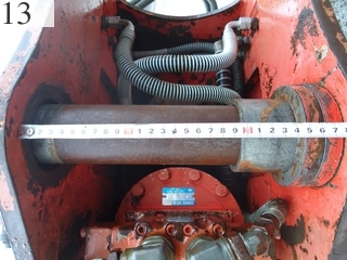中古建設機械 中古 日立建機 HITACHI フォークグラップル ロータリーフォーク EX120-5Z用フォークグラップル