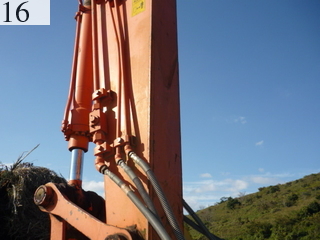 中古建設機械 中古 日立建機 HITACHI フォークグラップル ロータリーフォーク EX120-5Z用フォークグラップル