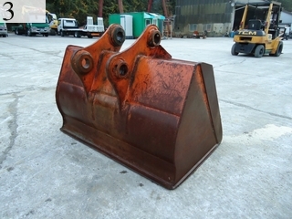 中古建設機械 中古 日立建機 HITACHI バケット 法面バケット EX120用 法面 バケット
