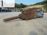 中古建設機械 中古 甲南建機 KONAN / KRUPP 油圧ブレーカー  MKB1300