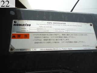 Used Construction Machine Used KOMATSU KOMATSU Bulldozer  D65EX-15EO