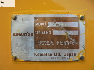 中古建設機械 中古 コマツ KOMATSU クローラ・キャリア クルクルキャリア・全旋回キャリアダンプ CD60R-1