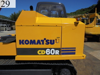 中古建設機械 中古 コマツ KOMATSU クローラ・キャリア クルクルキャリア・全旋回キャリアダンプ CD60R-1