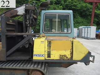 中古建設機械 中古 ヤンマーディーゼル YANMAR 林業機械 フォワーダ・クローラ キャリア FK50C-2