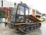 中古建設機械 中古 諸岡 MOROOKA 林業機械 フォワーダ・クローラ キャリア MST-1500VDL