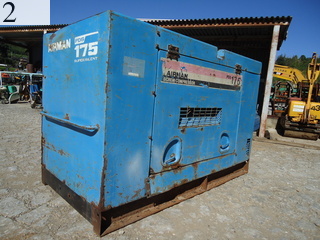 中古建設機械 中古 AIRMAN 北越工業 AIRMAN コンプレッサ  PDS175S