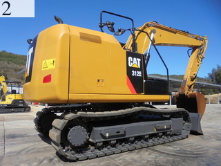 Used Construction Machine Used CAT CAT Excavator 0.4-0.5m3 312E-2