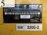 Used Construction Machine Used CAT CAT Excavator 0.7-0.9m3 320E-2