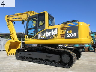 中古建設機械 中古 コマツ KOMATSU 油圧ショベル・バックホー ０．７－０．９立米 HB205-1