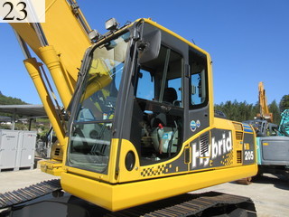 中古建設機械 中古 コマツ KOMATSU 油圧ショベル・バックホー ０．７－０．９立米 HB205-1