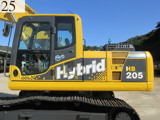 中古建設機械 中古 コマツ KOMATSU 油圧ショベル・バックホー ０．７－０．９立米 HB205-1