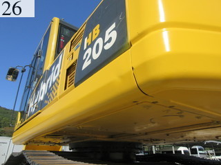 中古建設機械 中古 コマツ KOMATSU 油圧ショベル・バックホー ０．７－０．９立米 HB205-1
