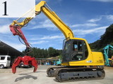 中古建設機械 中古 コマツ KOMATSU 林業機械 プロセッサー PC120-6E0