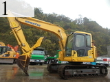 中古建設機械 中古 コマツ KOMATSU 林業機械 グラップル・ウインチ・排土板 PC128US-8