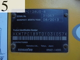 中古建設機械 中古 コマツ KOMATSU 油圧ショベル・バックホー ０．４－０．５立米 PC128US-8