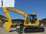 中古建設機械 中古 コマツ KOMATSU 油圧ショベル・バックホー ０．４－０．５立米 PC138US-8