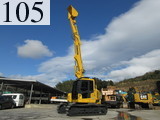 中古建設機械 中古 コマツ KOMATSU 解体機 ロングフロント・ハイリフト PC138US-8