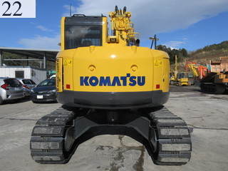 中古建設機械 中古 コマツ KOMATSU 解体機 ロングフロント・ハイリフト PC138US-8