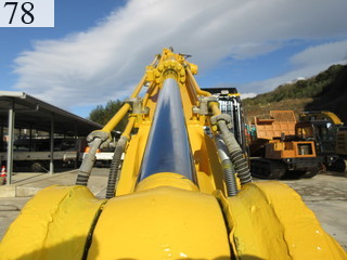 中古建設機械 中古 コマツ KOMATSU 解体機 ロングフロント・ハイリフト PC138US-8