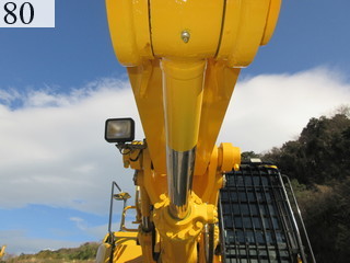 中古建設機械 中古 コマツ KOMATSU 解体機 ロングフロント・ハイリフト PC138US-8