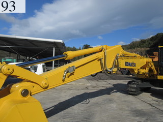 中古建設機械 中古 コマツ KOMATSU 解体機 ロングフロント・ハイリフト PC138US-8