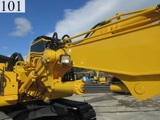 中古建設機械 中古 コマツ KOMATSU 解体機 ロングフロント・ハイリフト PC138US-8