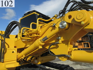 中古建設機械 中古 コマツ KOMATSU 解体機 ロングフロント・ハイリフト PC138US-8