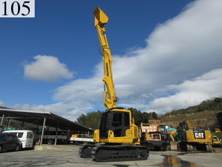 中古建設機械 中古 コマツ KOMATSU 解体機 ロングフロント・ハイリフト PC138US-8