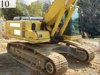 中古建設機械 中古 コマツ KOMATSU 油圧ショベル・バックホー ０．７－０．９立米 PC200-6E