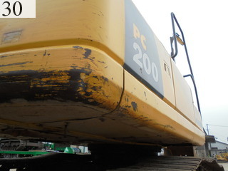 Used Construction Machine Used KOMATSU KOMATSU Excavator 0.7-0.9m3 PC200-8N1