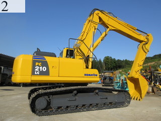 中古建設機械 中古 コマツ KOMATSU 解体機 ロングフロント・ハイリフト PC210LC-8N1