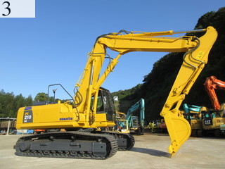中古建設機械 中古 コマツ KOMATSU 解体機 ロングフロント・ハイリフト PC210LC-8N1