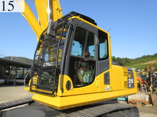 中古建設機械 中古 コマツ KOMATSU 解体機 ロングフロント・ハイリフト PC210LC-8N1