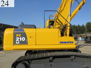 中古建設機械 中古 コマツ KOMATSU 解体機 ロングフロント・ハイリフト PC210LC-8N1