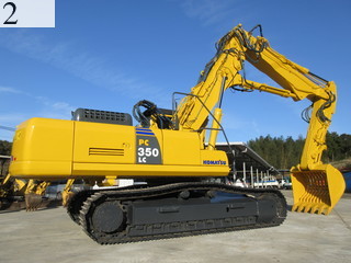 中古建設機械 中古 コマツ KOMATSU 解体機 ロングフロント・ハイリフト PC350LC-8