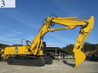 中古建設機械 中古 コマツ KOMATSU 解体機 ロングフロント・ハイリフト PC350LC-8