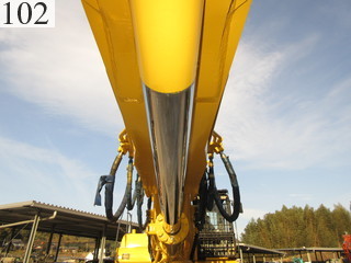 中古建設機械 中古 コマツ KOMATSU 解体機 ロングフロント・ハイリフト PC350LC-8