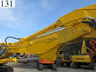 中古建設機械 中古 コマツ KOMATSU 解体機 ロングフロント・ハイリフト PC350LC-8