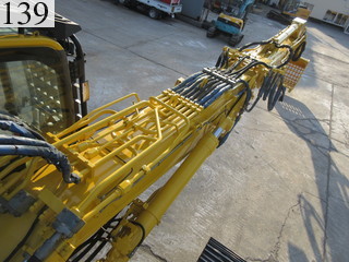 中古建設機械 中古 コマツ KOMATSU 解体機 ロングフロント・ハイリフト PC350LC-8