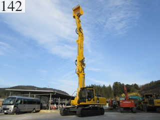 中古建設機械 中古 コマツ KOMATSU 解体機 ロングフロント・ハイリフト PC350LC-8