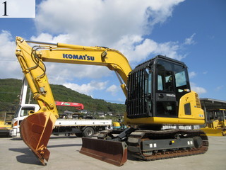 中古建設機械 中古 コマツ KOMATSU 解体機 バックホー解体仕様 PC60-8