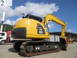 中古建設機械 中古 コマツ KOMATSU 解体機 バックホー解体仕様 PC60-8