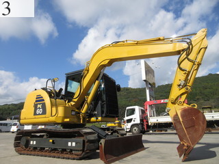 中古建設機械 中古 コマツ KOMATSU 解体機 バックホー解体仕様 PC60-8