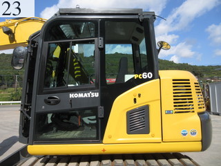 中古建設機械 中古 コマツ KOMATSU 解体機 バックホー解体仕様 PC60-8