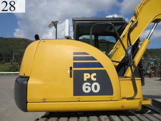 中古建設機械 中古 コマツ KOMATSU 解体機 バックホー解体仕様 PC60-8