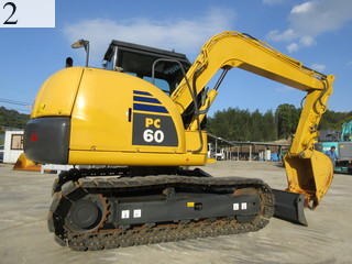 中古建設機械 中古 コマツ KOMATSU 解体機 バックホー解体仕様 PC60-8