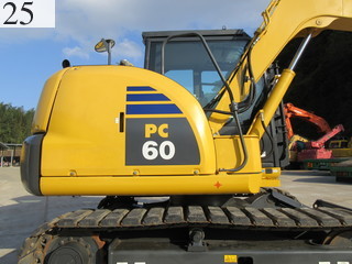 中古建設機械 中古 コマツ KOMATSU 解体機 バックホー解体仕様 PC60-8