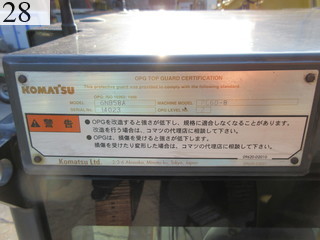 中古建設機械 中古 コマツ KOMATSU 解体機 バックホー解体仕様 PC60-8